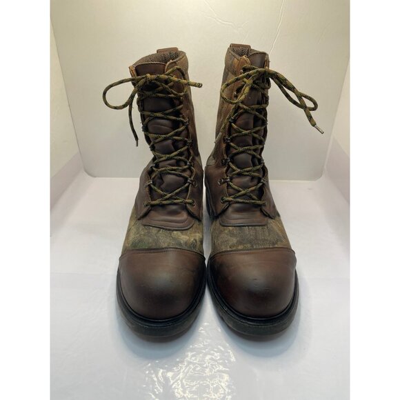 Red Wing Gore Tex Camouflage Leather Boots Size 13 - Picture 2 of 10